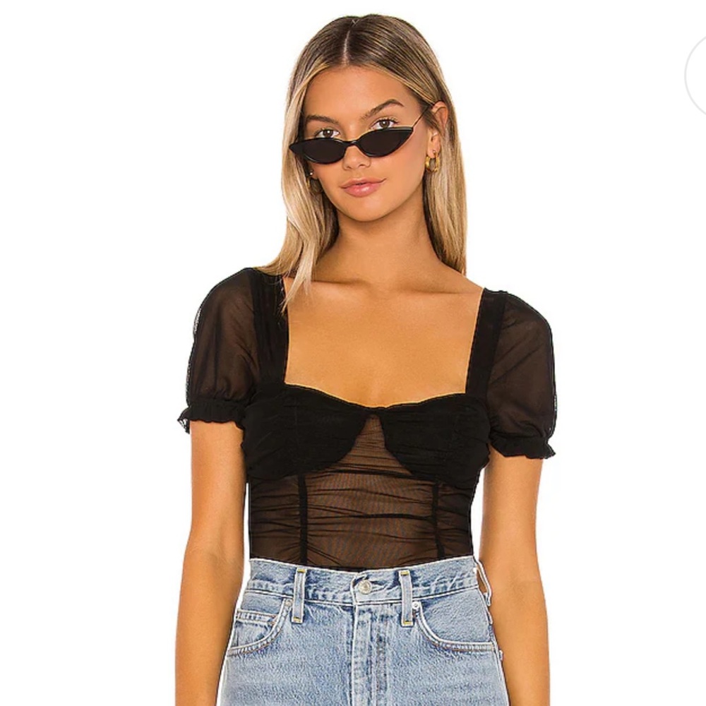 Revolve superdown black top